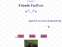Tablet Screenshot of friendsfurever.com